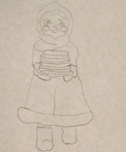Масленица рисунок
