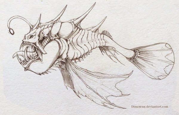 Chris Ryniak рисунки монстриков