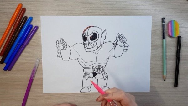 Рисунки Браво старс фломастерами