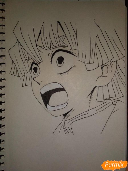 Зеницу рисунок легкий