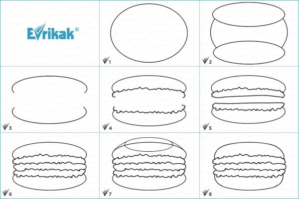 Макарун рисунок карандашом