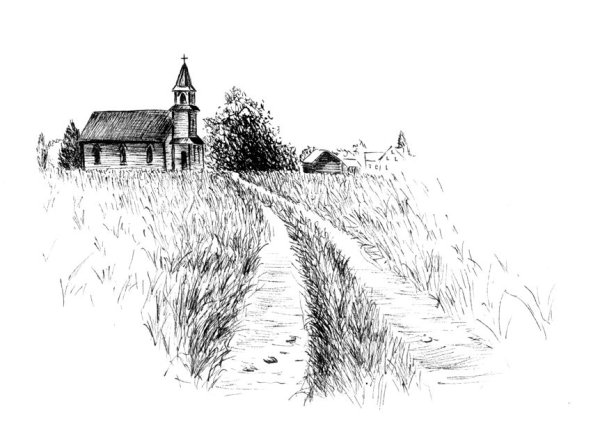 Пейзаж Графика