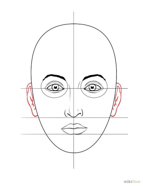 Лицо для рисования