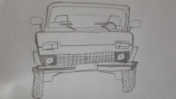 Срисовывать легкую ниву