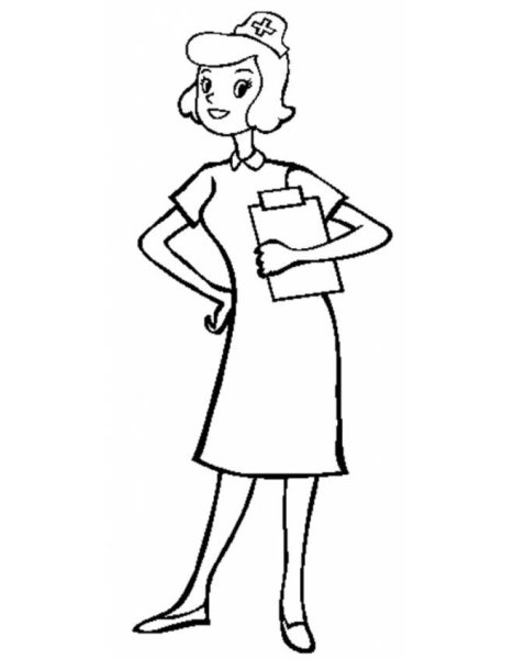 Профессии нарисовать врачь