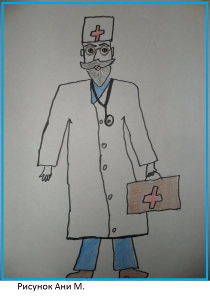 Раскраска доктор