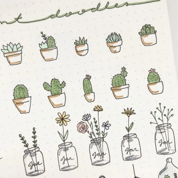 Маленькие рисуночки для скетчбука