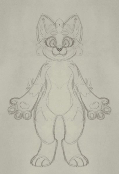 Зарисовки для рисования фурри