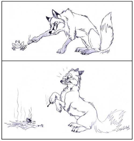 Фурри рисунки карандашом для начинающих