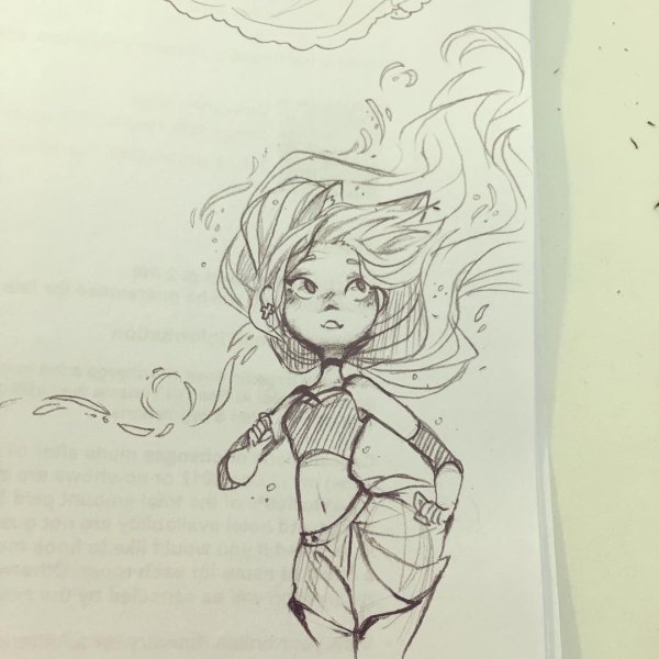 Наброски для скетчбука