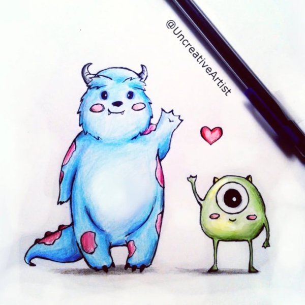 Милые рисунки для срисовки