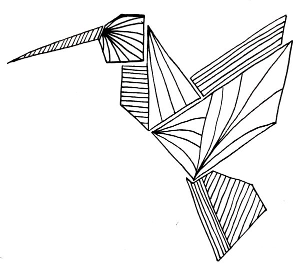 Картины из прямых линий