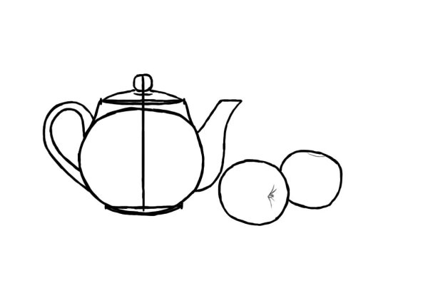 Натюрморт рисунок