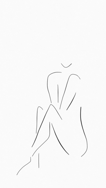 Человек одной линией