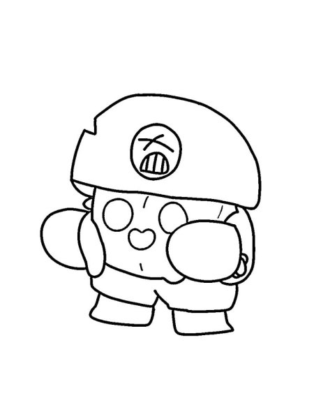 Раскраска Браво старс Спайк