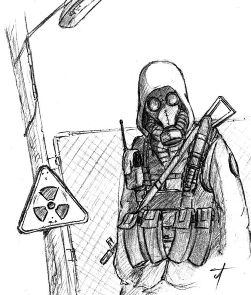 Stalker монолит карандаш