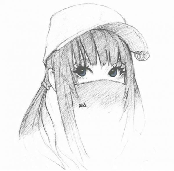 Картинки из аниме для срисовки