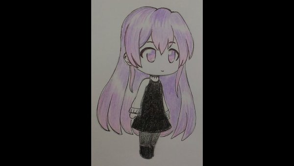 Рисунки для срисовки аниме