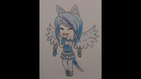 Срисовывать персонажей гача лайф