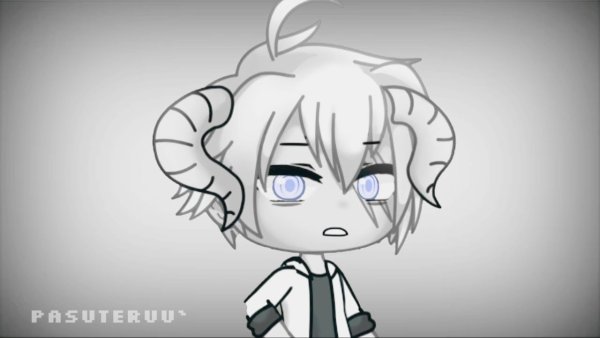 Гача арт карандашом