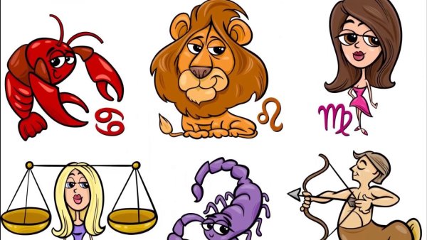 Нарисовать знаки зодиака