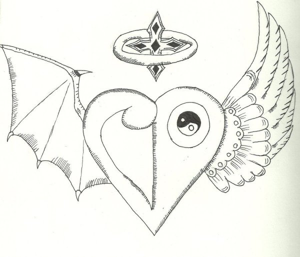 Рисунки для срисовки демоны