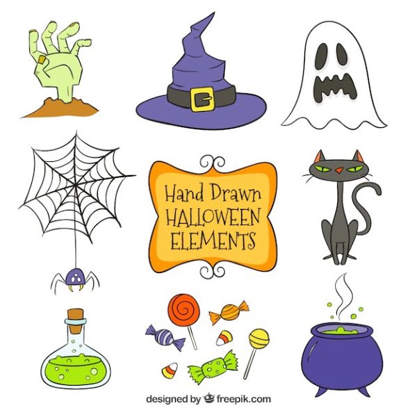 Простые рисунки натхэллоцин