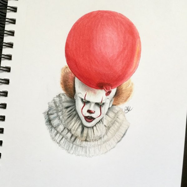 Клоун ПЕННИВАЙЗ карандашом