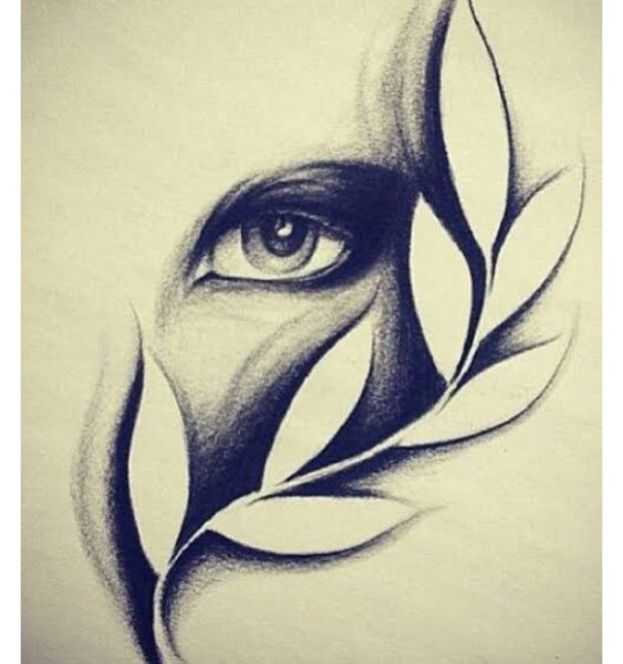 Абстракция рисунки карандашом