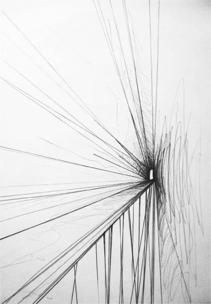 Абстракция карандашом