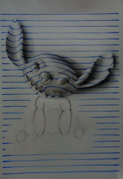 Объемные рисунки