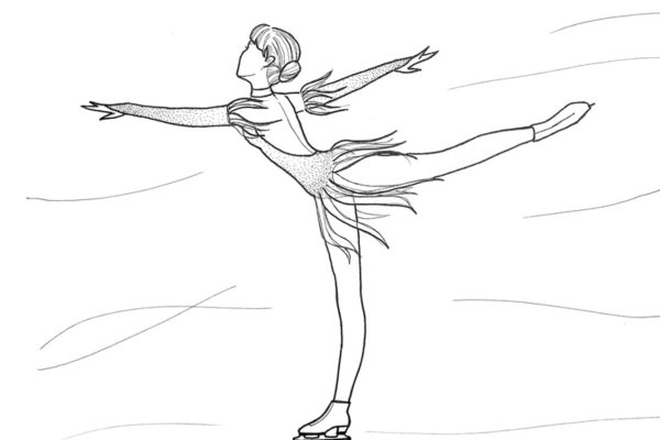 Зимние забавы раскраска для малышей