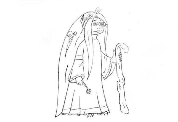 Лядов Кикимора рисунок