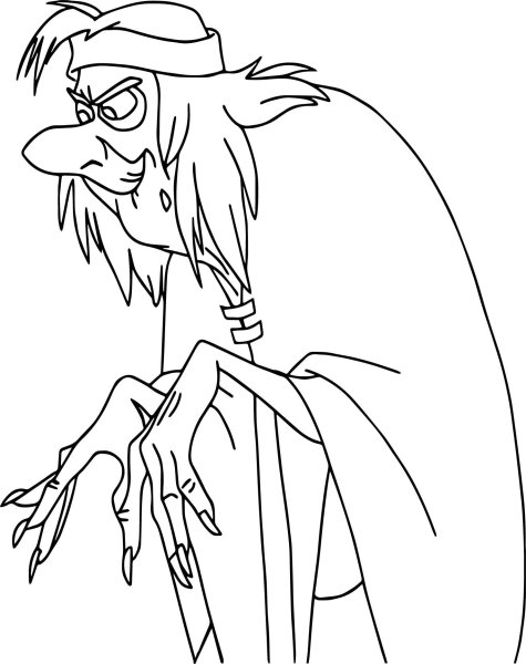 Кикимора Болотная Лядов раскраска