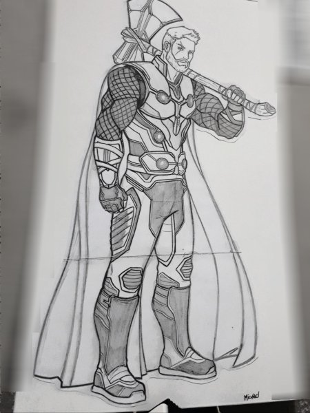 Тор РАГНАРОК Локи раскраска