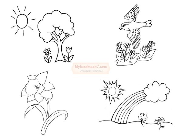 Рисунки природы