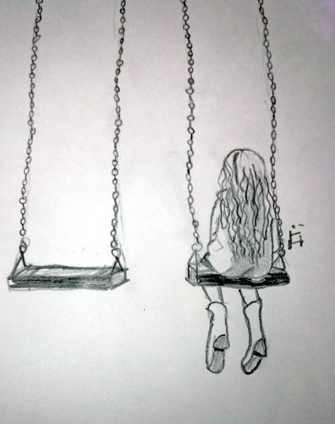 Рисунки карандашом грустные