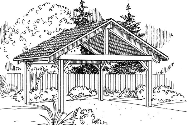 Пергола эскиз