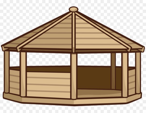 Беседка карандашом