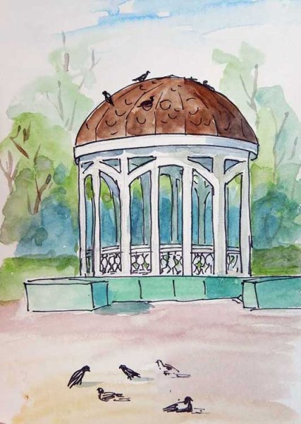 Ротонда Киров рисунки детей Киров