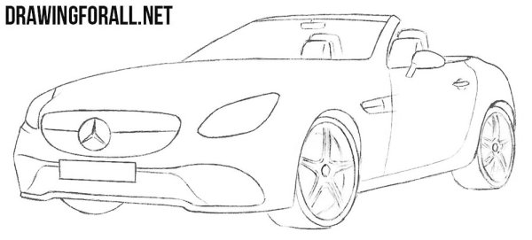 Рисунок машины легко