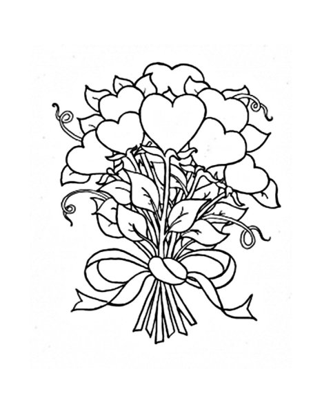 Натюрморт с цветами карандашом