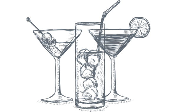 Коктейль для срисовки