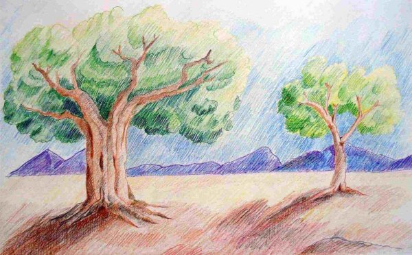 Рисунок осень