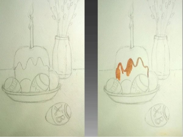 Рисунок на Пасху