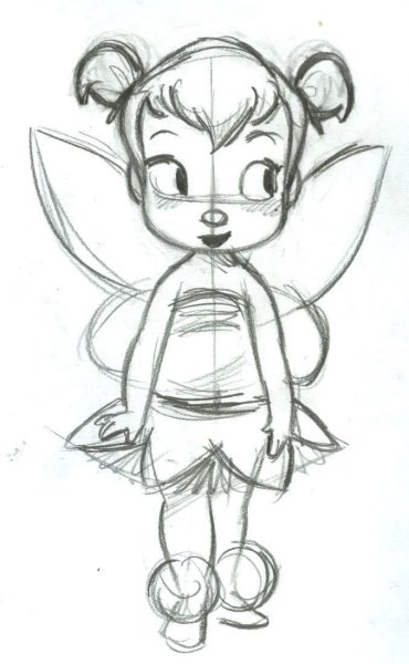 Фея карандашом