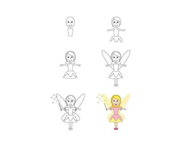 Фея карандашом