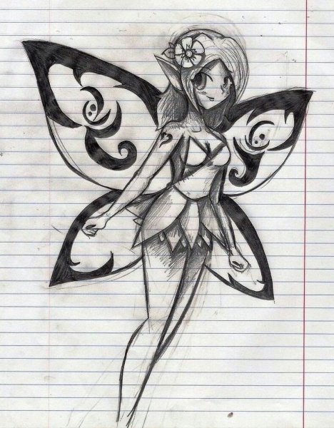 Фея карандашом