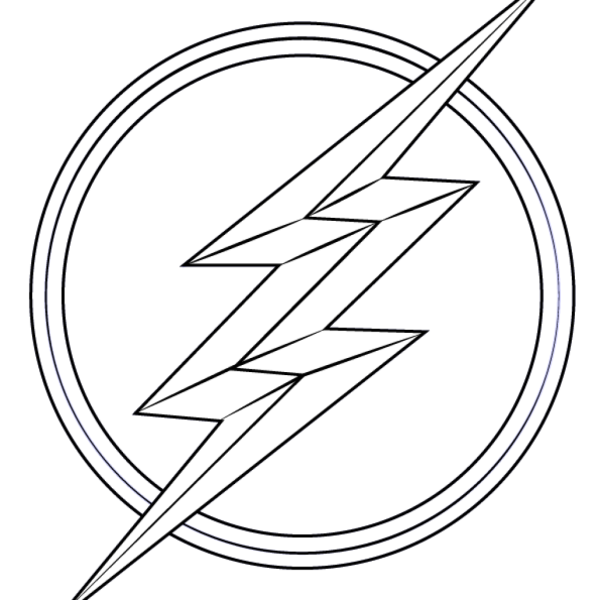 Молния рисунок карандашом