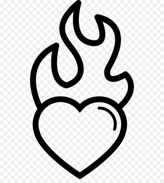 Сердце для срисовки